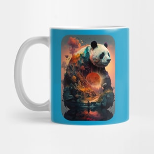 Panda Moon Mug